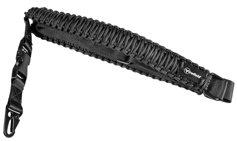 Firefield FF46000 single point tactical sling black nylon paracord
