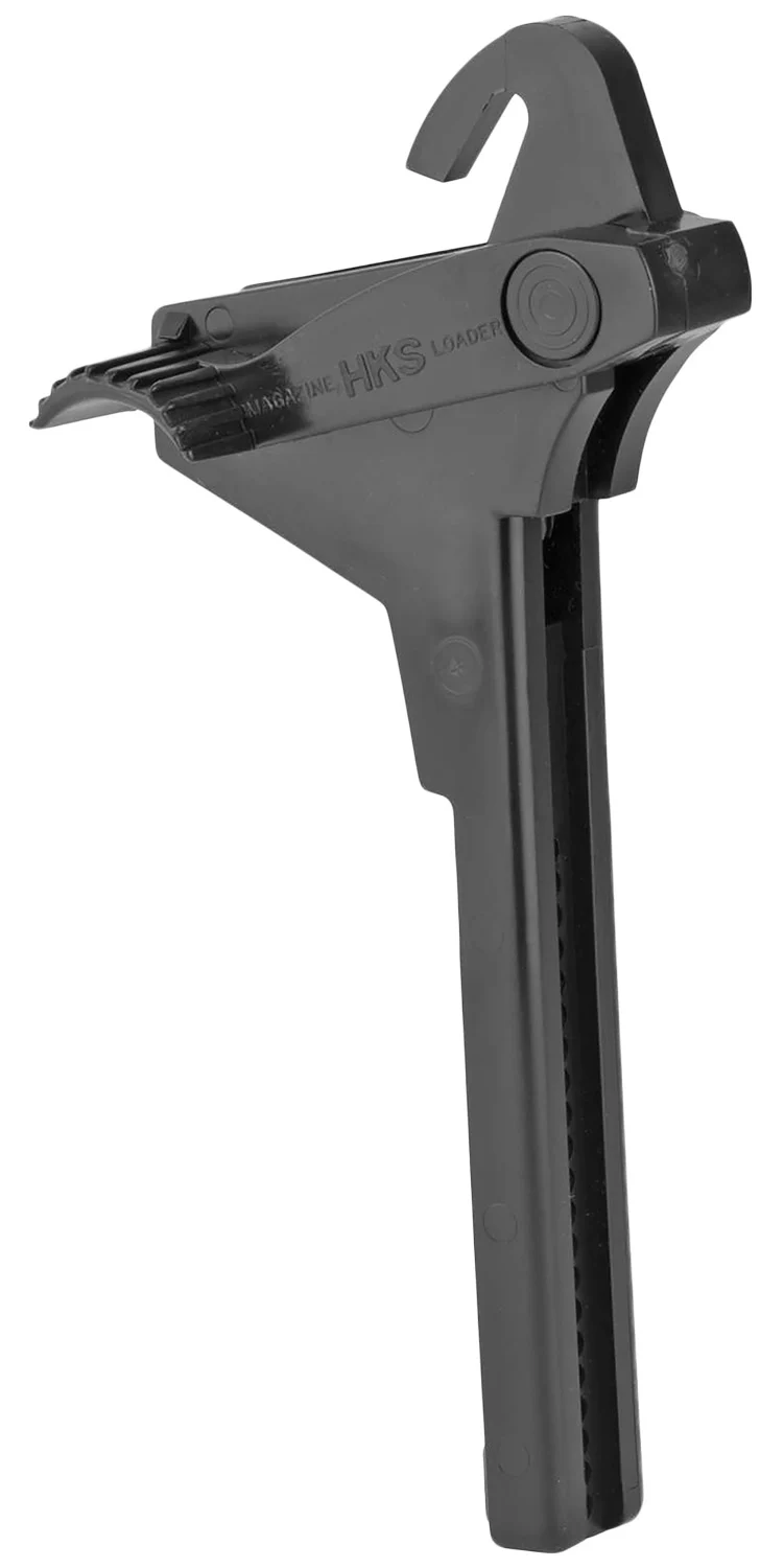 HKS 943 single-stack adjustable mag loader in black polymer