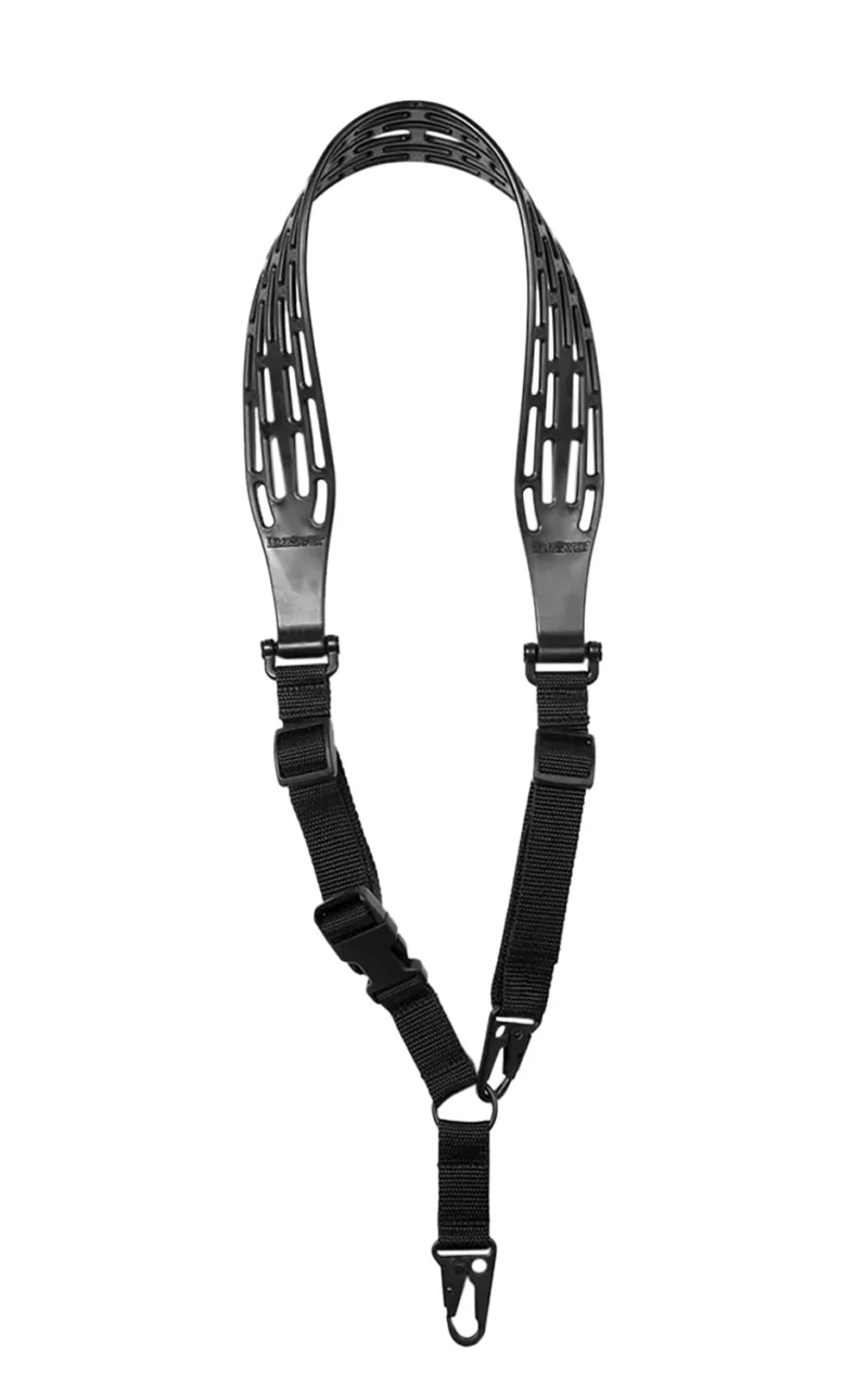 Limbsaver 12139 tactical sling black nylon 48-inch 1-inch width adjustable one-two point