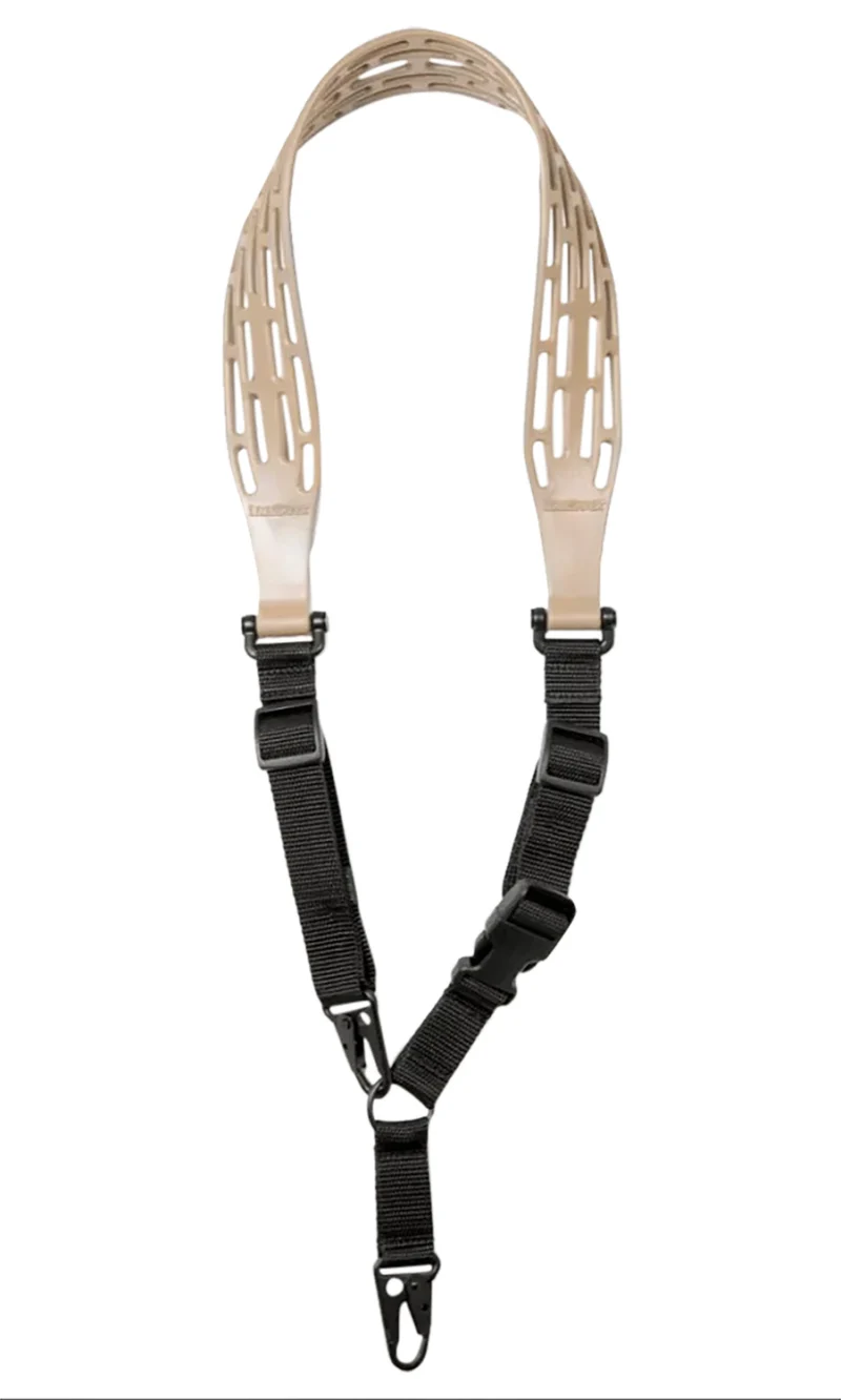 Limbsaver 12140 Tactical Sling Tan with Black Strap, 48in OAL, 1in W