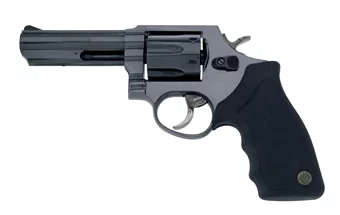 Taurus 82 .38 Special +P 4-inch 6-shot revolver with black rubber grip