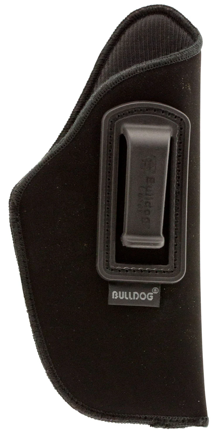 Bulldog DIP7 Deluxe IWB holster black suede-like nylon right hand fits Glock 19
