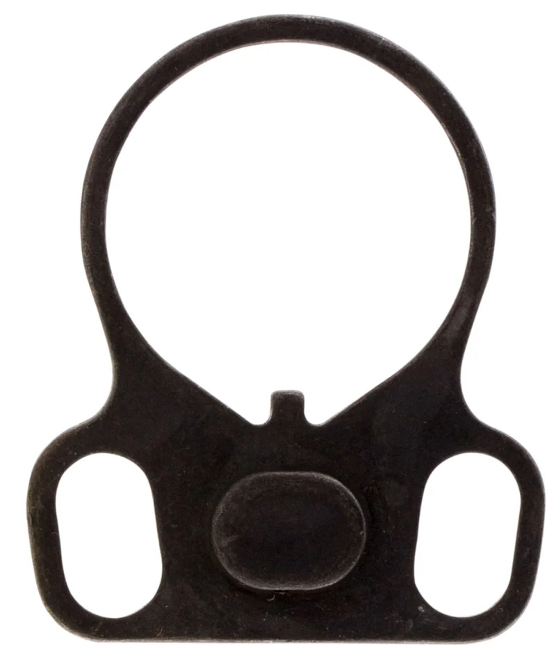 Outdoor Connection single-point sling adapter, dark gray phosphate finish, carbon steel