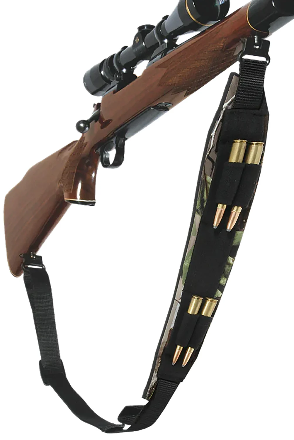 Outdoor Connection Neo Magnum neoprene rifle sling in Brute Camo with shoulder pad