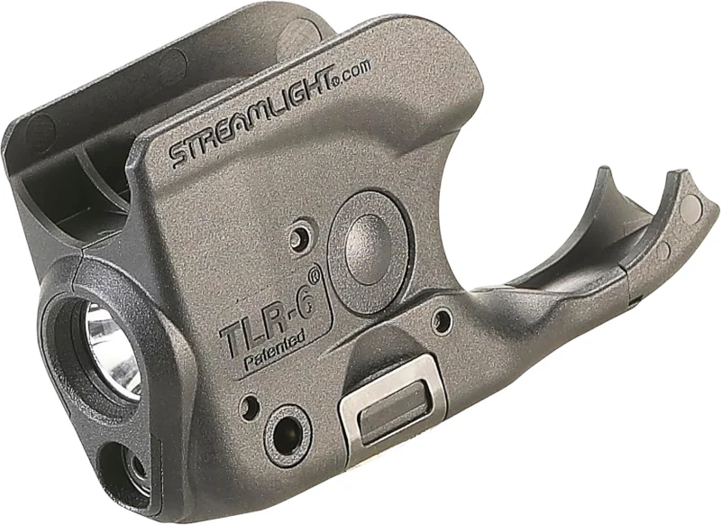 Streamlight TLR-6 Universal Kit weapon light with integrated red laser, black