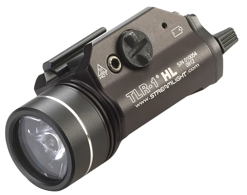 Streamlight TLR-1 HL rail-mounted tactical weapon light black anodized