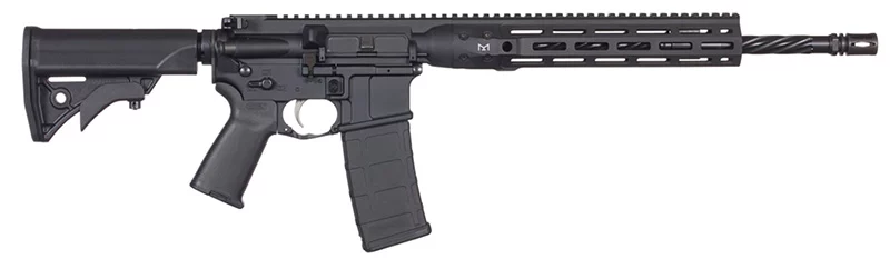 LWRC IC-DI M-LOK 5.56 NATO individual carbine with 16.1-inch spiral-fluted barrel and M-LOK handguard