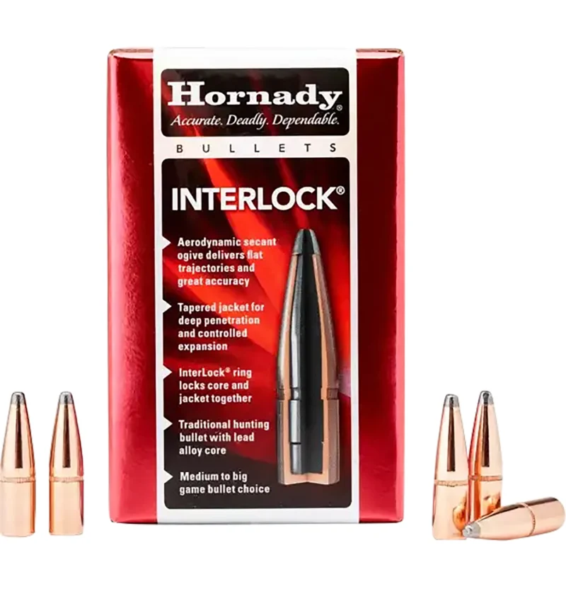 Hornady InterLock .308 165 gr BTSP bullets 100 per box product image