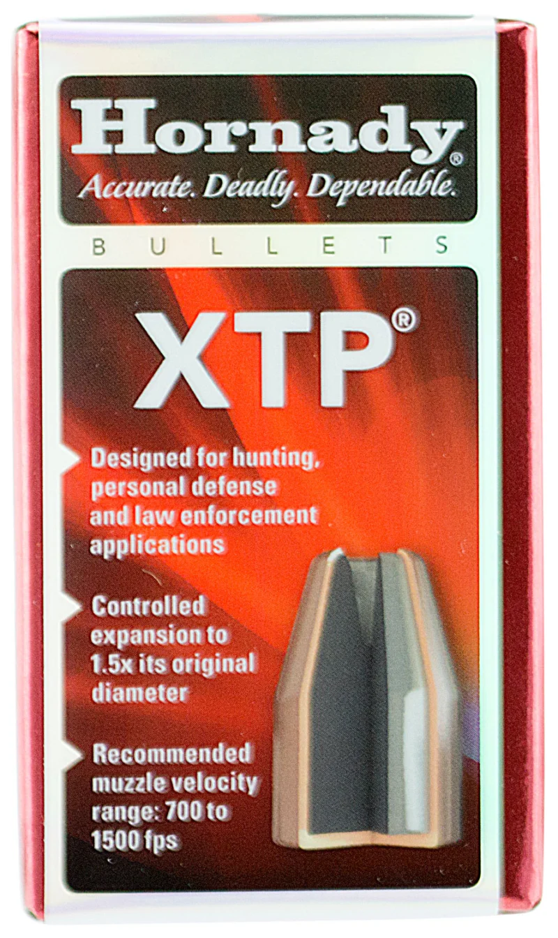 Hornady XTP 9mm .355 90 gr Jacketed Hollow Point bullets, 100 per box
