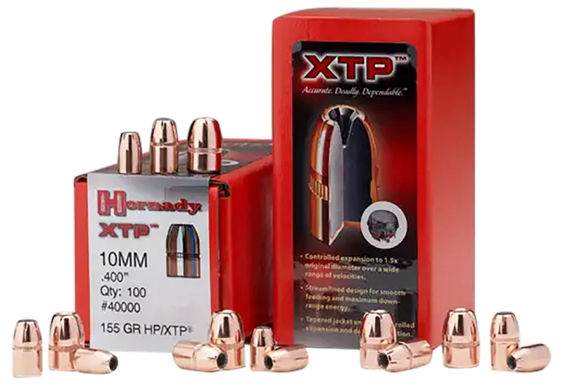 Hornady XTP 140 gr .357 Jacketed Hollow Point bullets 100 count box