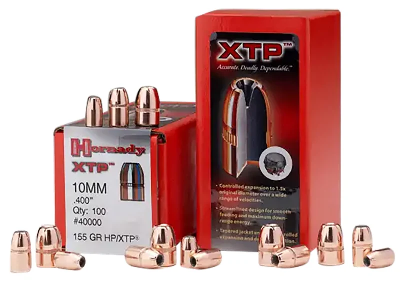 Hornady XTP-FP .357 .38 Cal 158 gr handgun bullets 100 count box