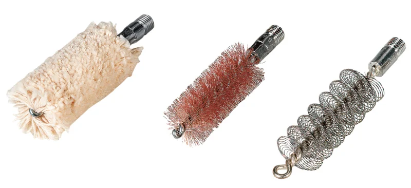 Hoppes 3-pack brush and swab cleaning kit for 12 gauge shotguns