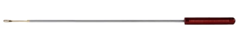 Pro-Shot 12-inch micro-polished stainless steel cleaning rod for .22 caliber and up pistols with #8-32 thread
