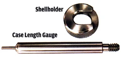LEE .284 Winchester trimmer gauge steel case length gauge