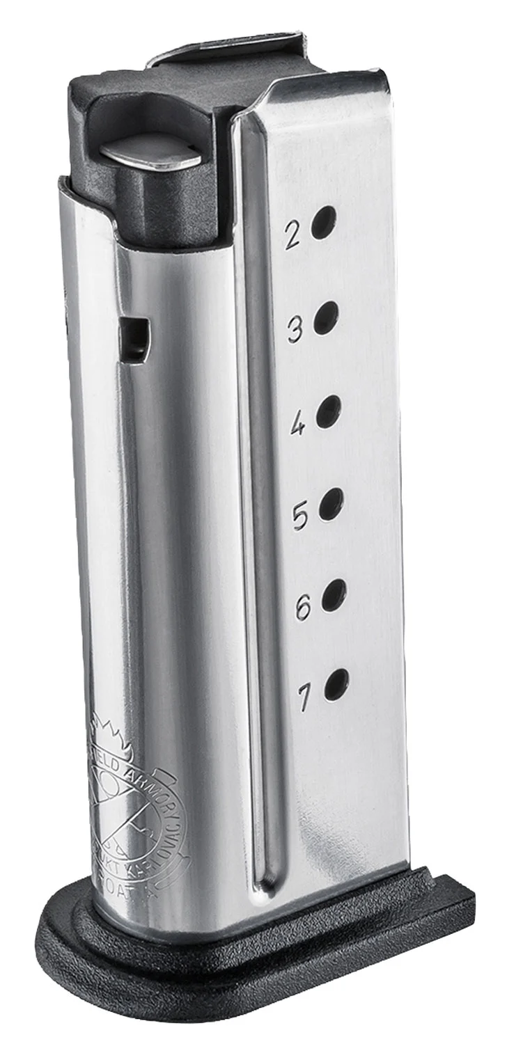 Springfield Armory XDS 9mm 7-round stainless flush-fit magazine