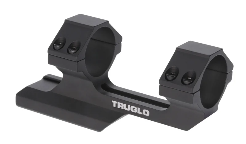 TruGlo one-piece tactical scope mount for 1-inch tubes, Picatinny/Weaver, black