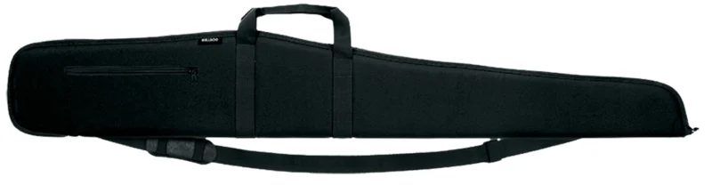 Bulldog BD280 Extreme 52 inch shotgun case black nylon exterior with fur lining and shoulder strap