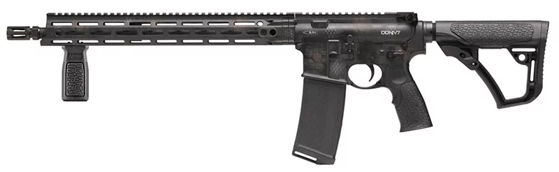 Daniel Defense DDM4 V7 rifle in Rattlecan finish, 5.56mm NATO, 16 inch barrel