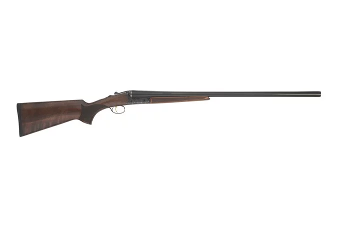 TriStar Bristol Talo 12ga 28in side-by-side shotgun with case-colored receiver and walnut stock