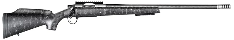 Christensen Arms Traverse .338 Lapua Magnum 27in stainless carbon-wrapped barrel, black/gray Monte-Carlo stock