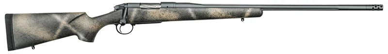 Bergara Highlander 6.5 Creedmoor 24in rifle Sniper Gray Cerakote Omni muzzle brake Grayboe stock