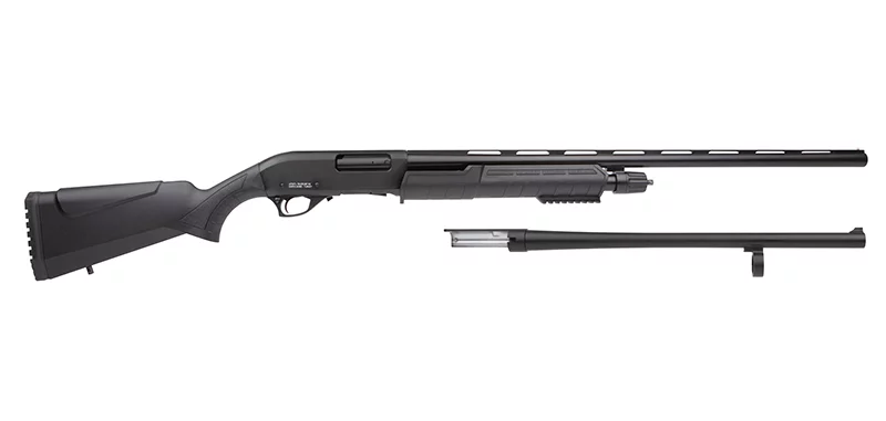 Rock Island Armory Carina 12GA pump shotgun with 18.5 and 28 inch barrels