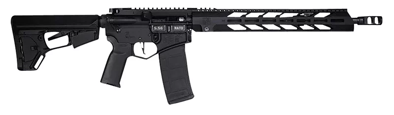 Diamondback DB15 5.56 NATO rifle with 16-inch barrel, 15-inch M-LOK handguard, Magpul ACS-L stock, black finish