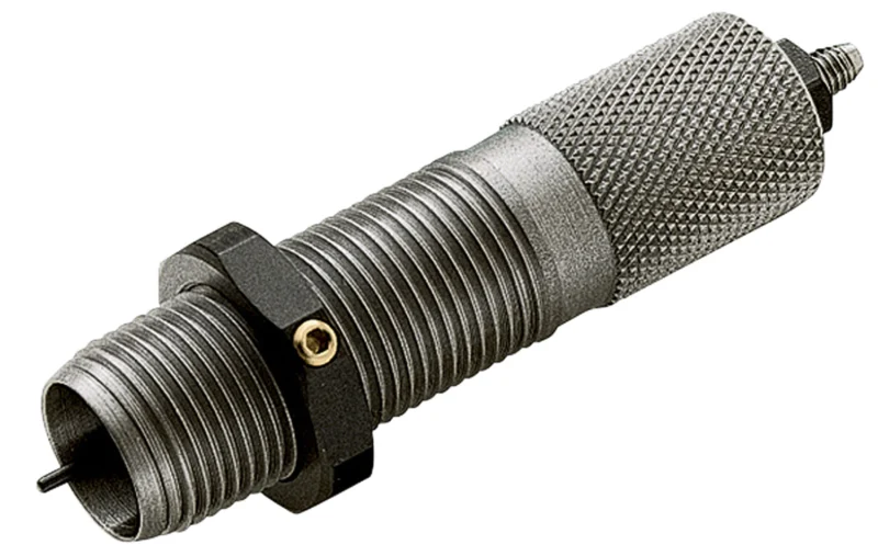 RCBS 9808 expander/decapping assembly showing expander rod, decapping pin, and carbide expander button