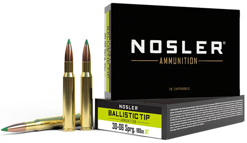 Nosler Ballistic Tip .30-06 Springfield 180 gr 20rd box