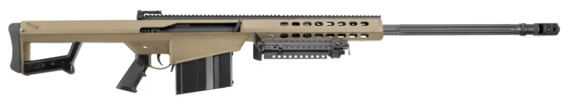 Barrett 82A1 .50 BMG 29-inch fluted barrel FDE rifle