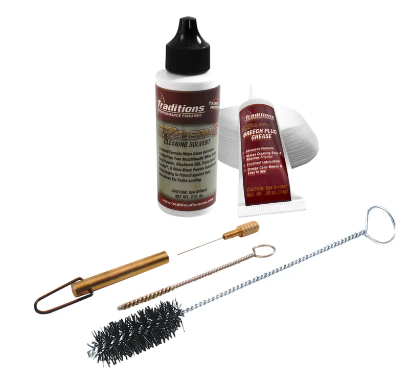 Traditions A3831 Breech Plug Cleaning Kit .50 Cal with EZ Clean 2 and brushes