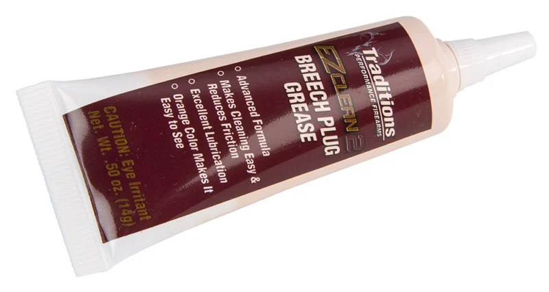 Traditions EZ Clean 2 Breech Plug Grease 0.5 oz orange-red squeeze tube