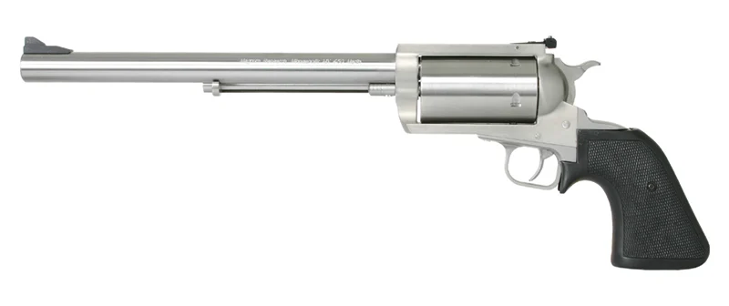 Magnum Research BFR .45-70 Government 10-inch stainless revolver with rubber grips