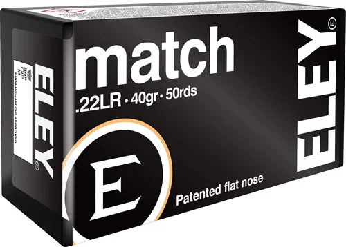 ELEY Match 22LR 40gr EPS 50-round box