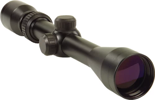 Traditions 3-9x40 muzzleloader scope, circle reticle, 40mm objective, black matte