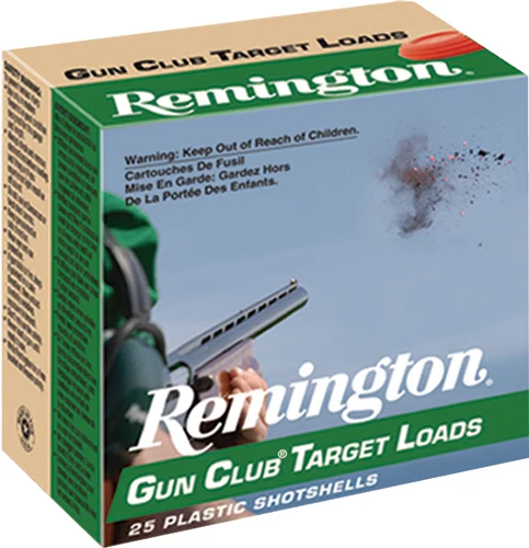 Remington Gun Club 20ga 2.75in 7/8oz #8 25rd Box ington Gun Club 20ga 2.75in 7/8oz #8 25rd Box Ammo