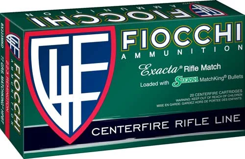 Fiocchi 223 Rem 77 gr Sierra MatchKing BTHP 20-round box