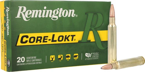 Remington Core-Lokt .300 Weatherby Magnum 180 gr PSP ammunition 20-round box