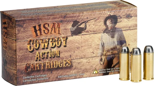 HSM Cowboy 32 Win Special 170gr Lead RNFP ammunition box