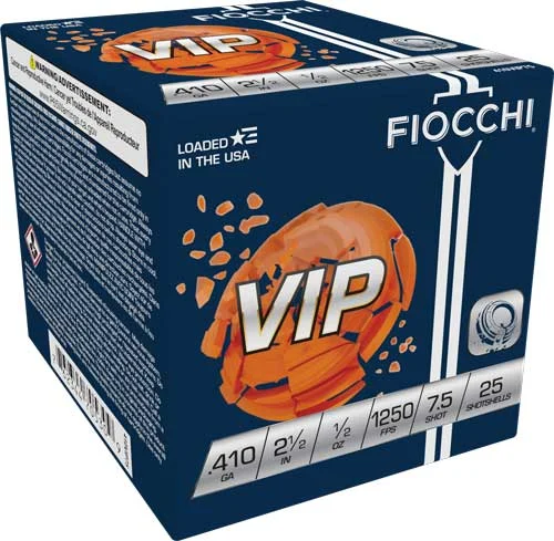 cchi VIP .410 Bore 2.5in 1/2 Oz #7.5 25rd Box Ammo