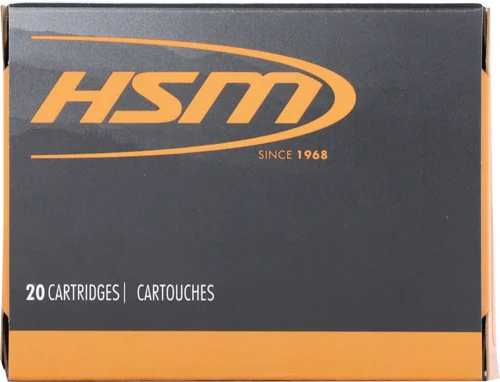 Box of HSM .41 Remington Magnum 210 gr Jacketed Hollow Point handgun ammunition, 20 rounds