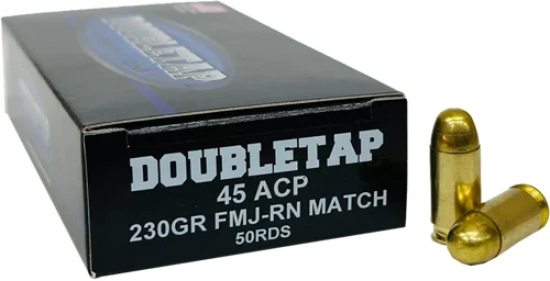Double Tap Ammunition 45 ACP 230 GRAINS FMJ-RN box, 50 rounds