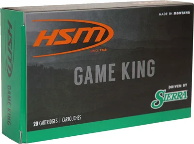 HSM 7mm RUM 160gr GameKing 20-round box of ammunition