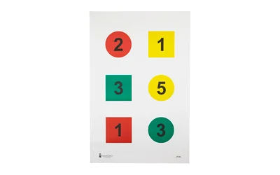 Action Target Discretionary Command Training Paper Target, 23 x 35 inches, 100 per box