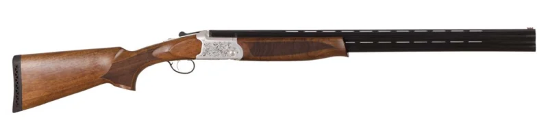 Adams Arms UNIQUE SP 12ga 28in over-under shotgun with Turkish walnut stock and silver steel receiver