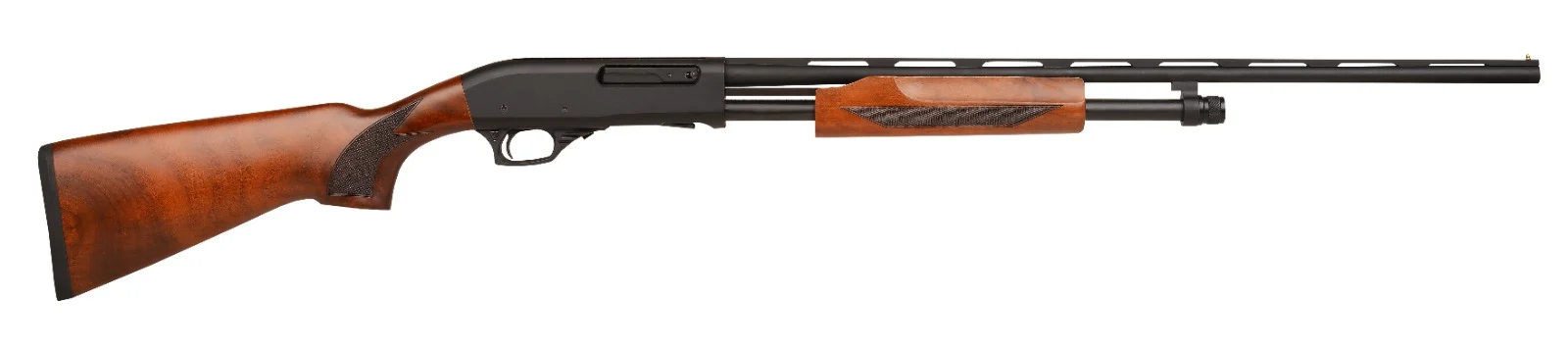 Adams Arms P410 12GA pump shotgun with Turkish walnut stock