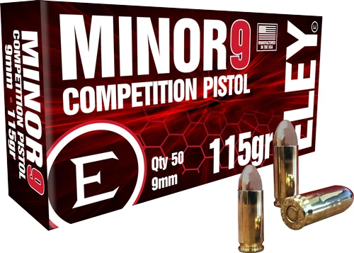 115GR FMJ 50RD 20BX/CS Ammo
