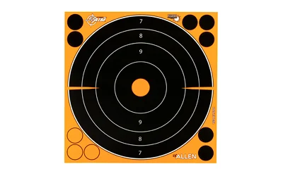 Allen EZ-Aim splash bullseye paper targets 8x8 30 pack
