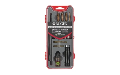 Allen 27876 BCT universal handgun cleaning kit molded case with brushes and patches