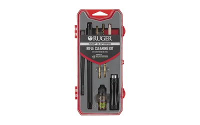 Allen Ruger 10/22 .22 caliber cleaning kit in molded case with brushes and patches